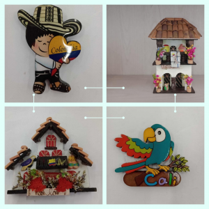 Diseño de regalos de artesanías colombianas Joyas Artesanales